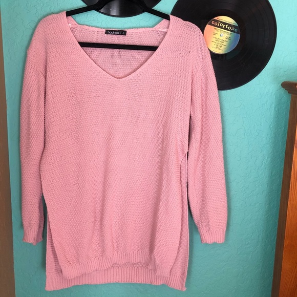 {💔SOLD boohoo} pink sweater - Picture 2 of 8